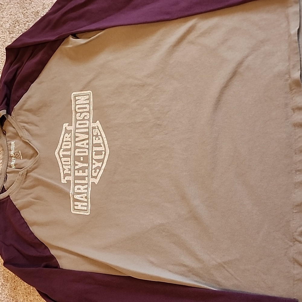 Harley-Davidson Womens LS Tshirt Size Large